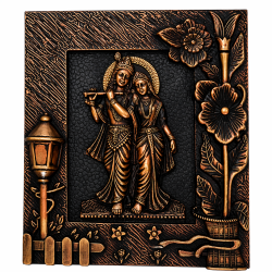 Radha Krishna Antique Wall Hanging Decorative